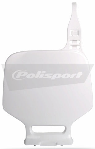Front Number Plate White
