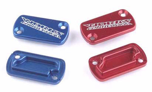 Billet Front Brake Cover Blue Cr Crf Xr