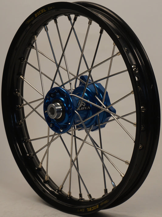 Front Wheel 1.40 X 14 Blue Hub Black Rim