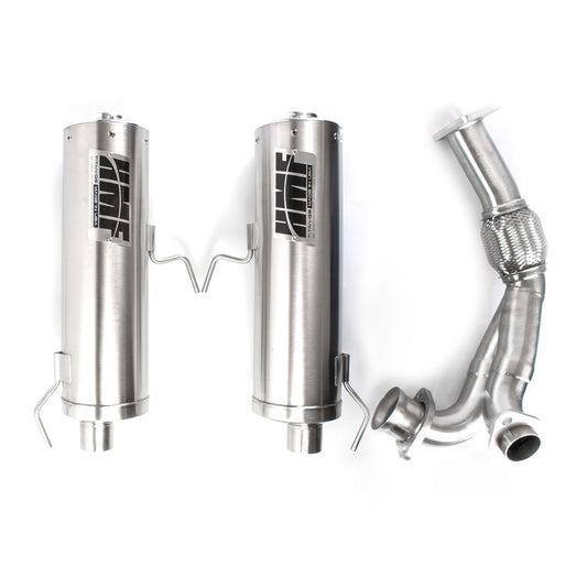 Titan Dual 3/4 System Stainless Exhaust