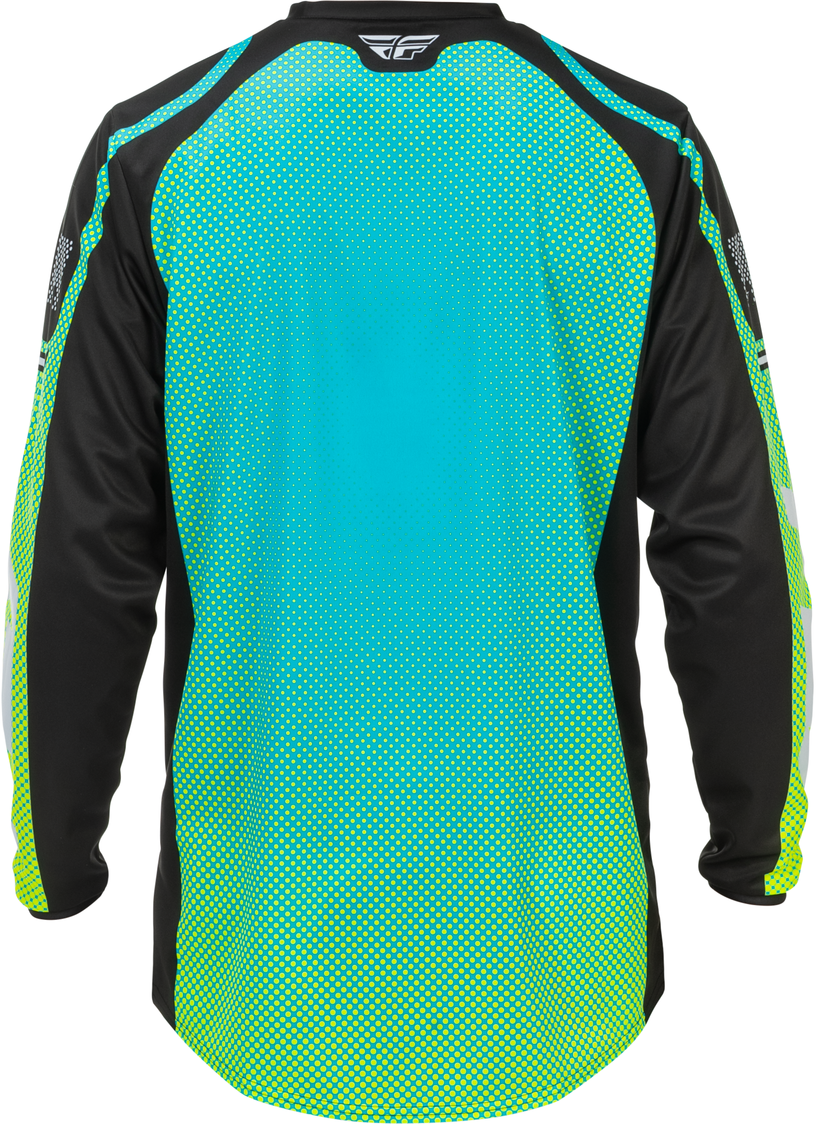 F 16 Jersey Aqua/Black/White Sm