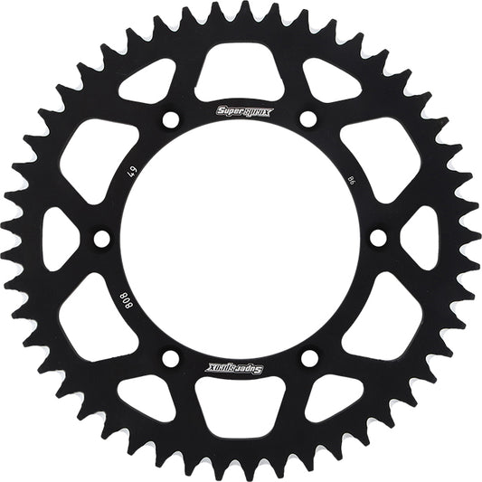 Rear Sprocket Aluminum 49t 520 Blk Suz