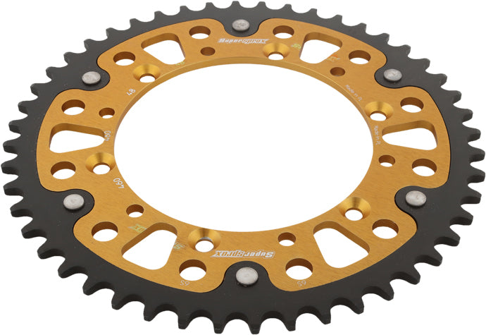 Rear Stealth Sprocket Alu/Stl 48t 520 Gld Kaw/Suz