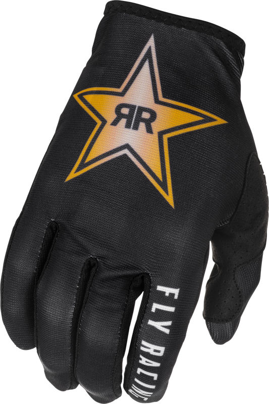 Lite Rockstar Gloves Black/Gold Lg