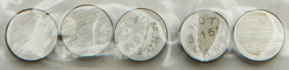 Valve Shims 7.48x3.15mm 5/Pk