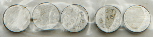 Valve Shims 7.48x3.15mm 5/Pk