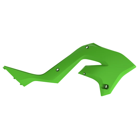 Radiator Scoops Restyling Green Kaw