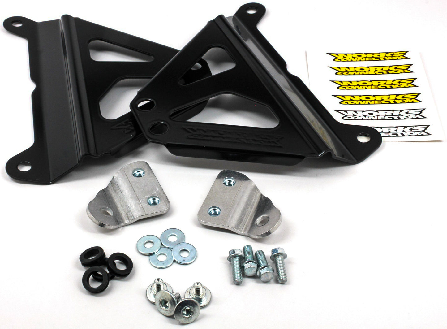 Radiator Braces Black