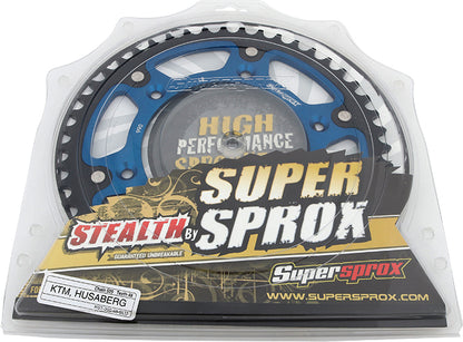 Rear Stealth Sprocket Alu/Stl 48t 520 Blu Hus/Husq/Ktm