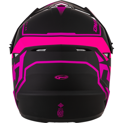 Mx 46 Compound Helmet Matte Black/Pink Ym