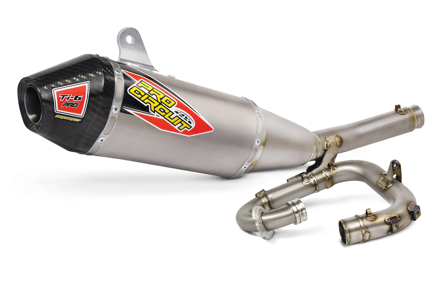 Ti 6 Pro Exhaust System W/Carbon End Cap