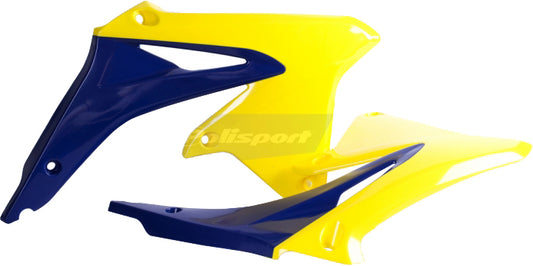 Radiator Shroud Blue/Yellow