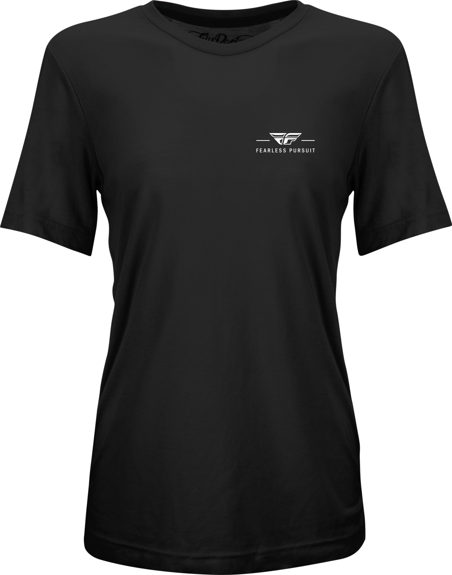 Women's Fly Motto Tee Black Md