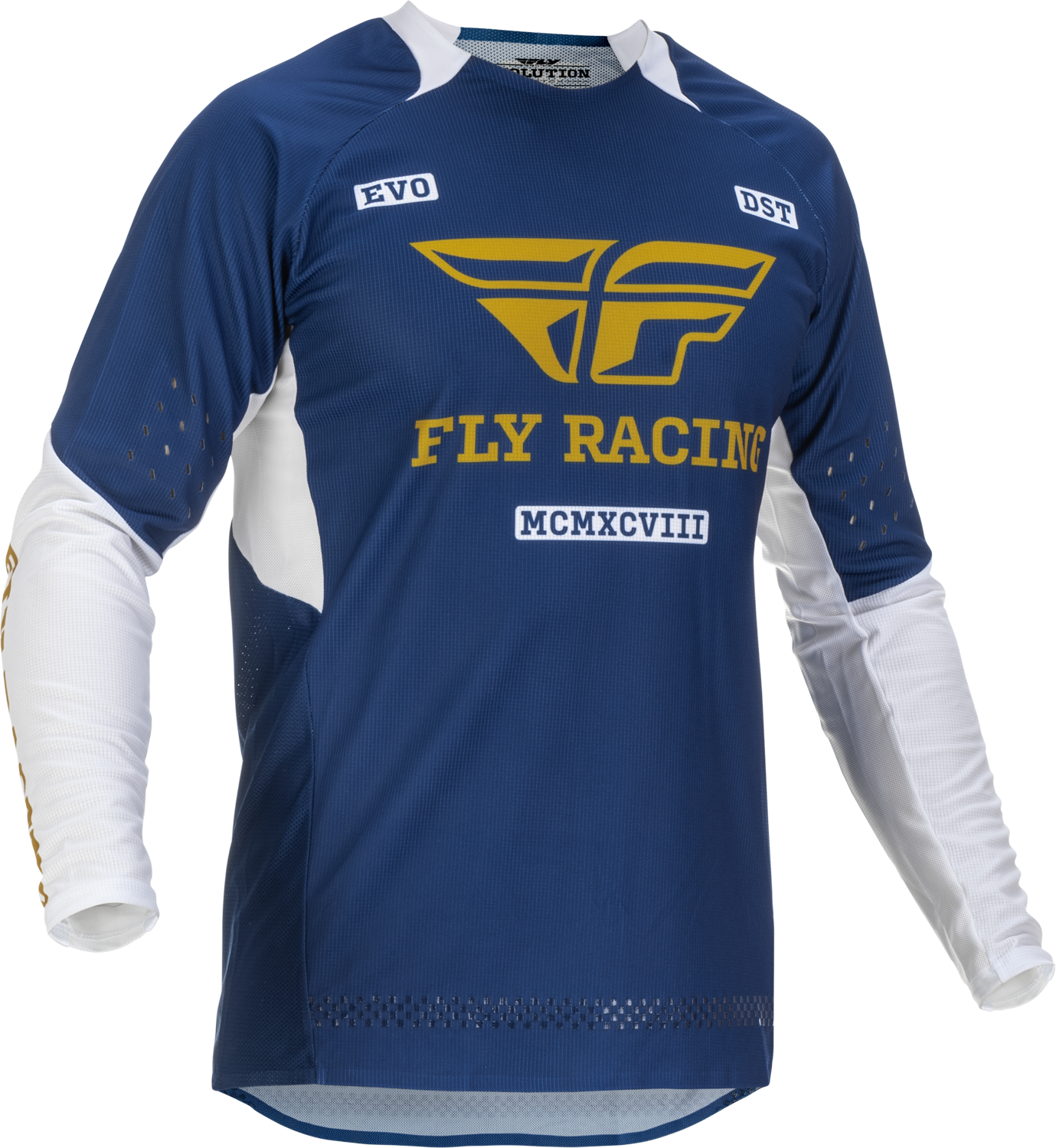 Evolution Dst Jersey Navy/White/Gold Lg