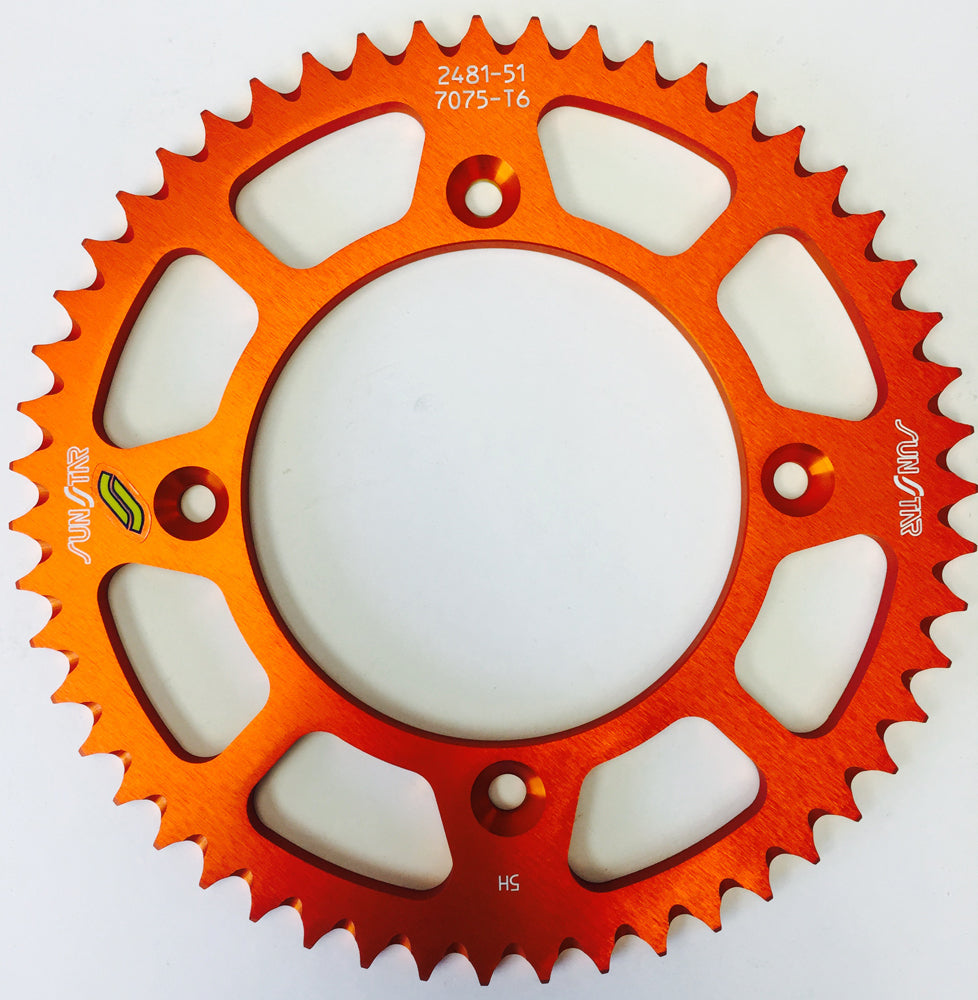 Rear Sprocket Aluminum 51t 428 Org Husq/Ktm