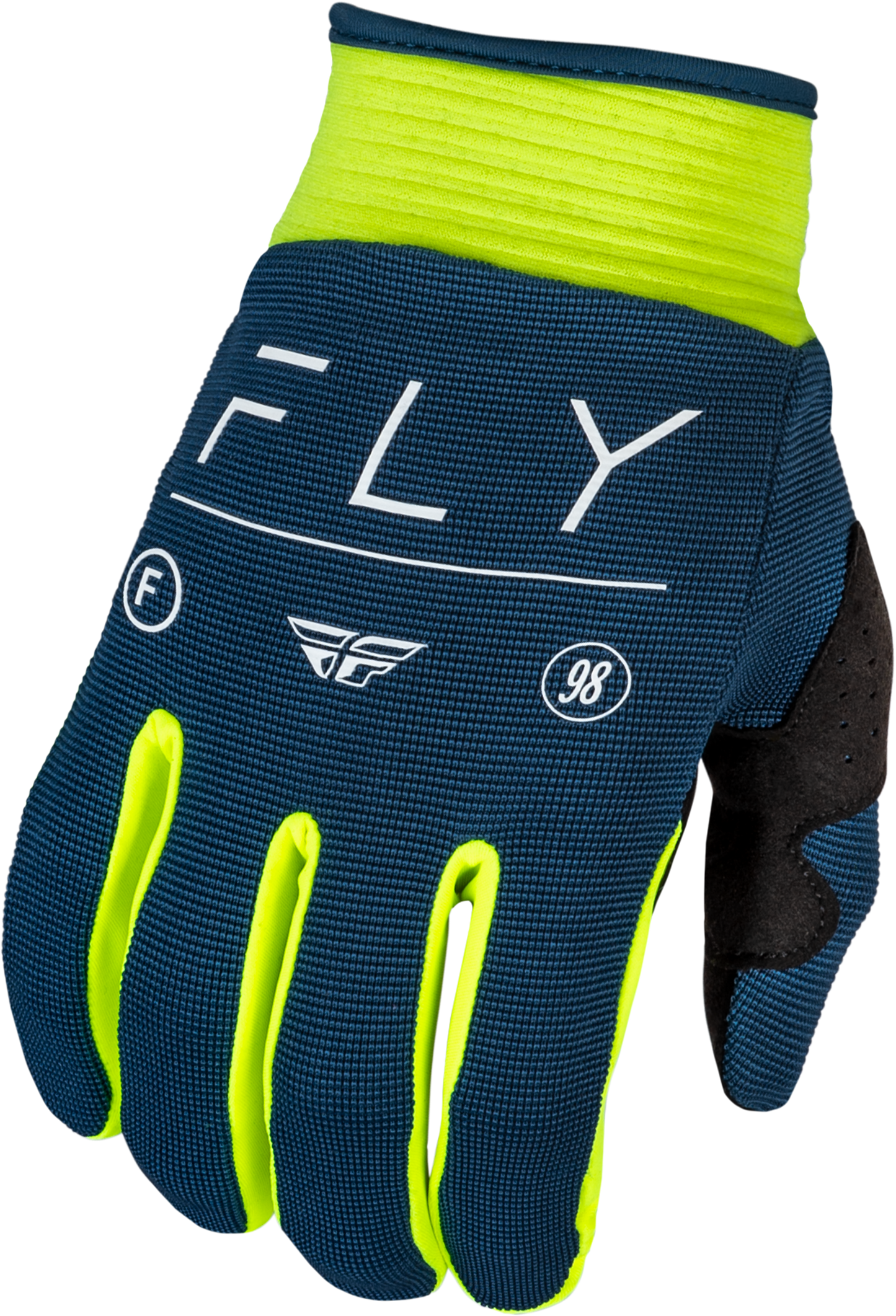 F 16 Gloves Navy/Hi Vis/White 3x