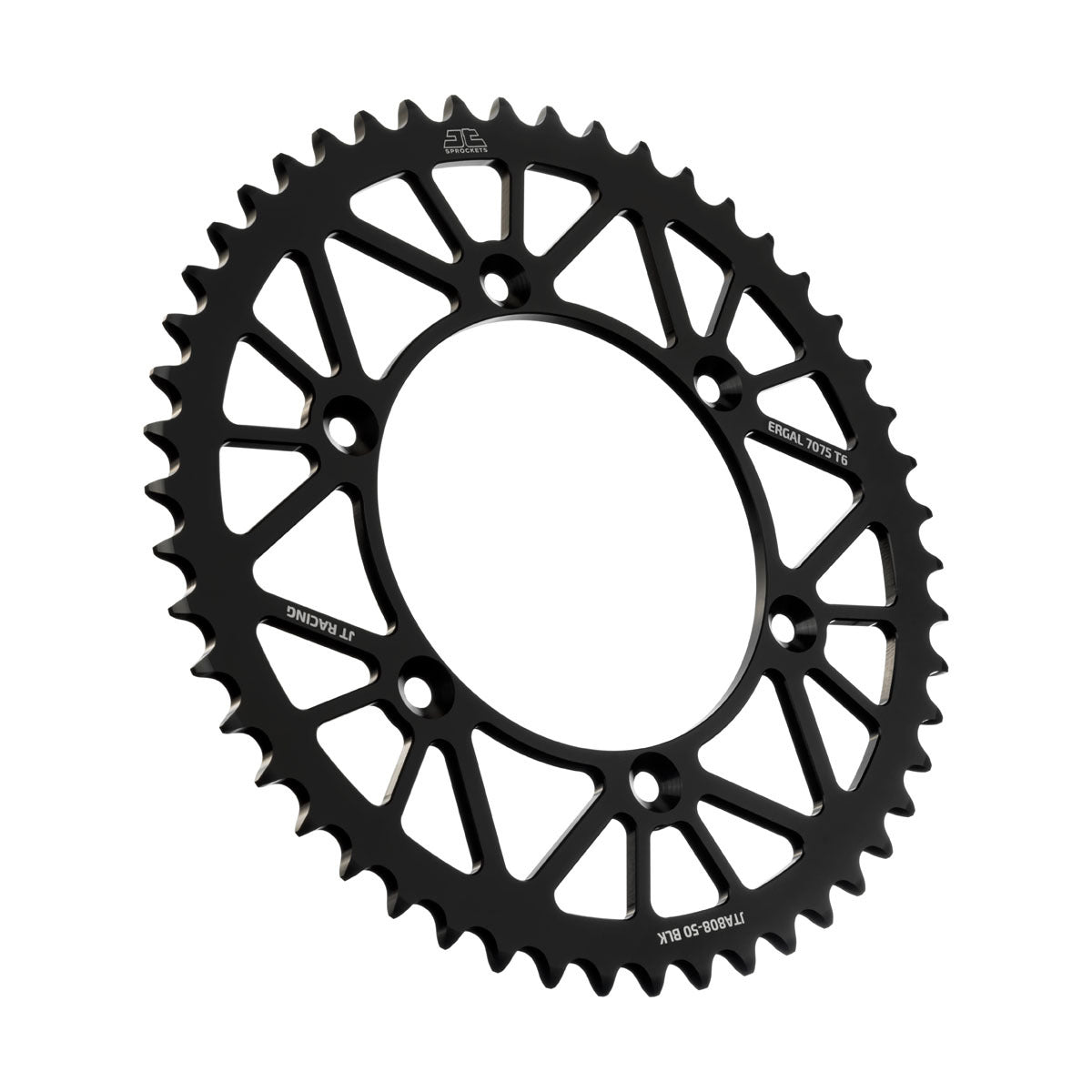 Rear Racelite Sprocket Alum 50t 520 Blk Kaw/Suz