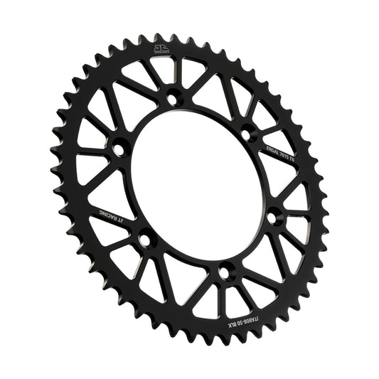 Rear Racelite Sprocket Alum 50t 520 Blk Kaw/Suz