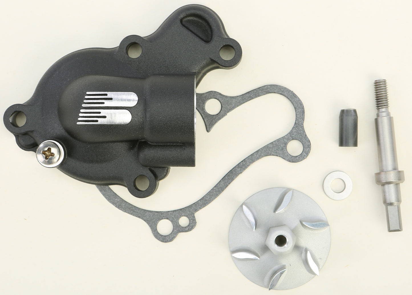 Waterpump Cover & Impeller Kit Black