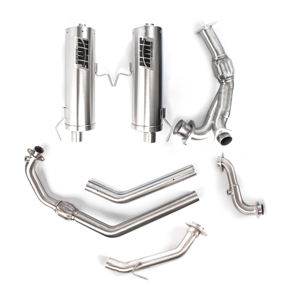 Titan Dual Full System Stainless Exhaust