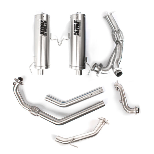 Titan Dual Full System Stainless Exhaust