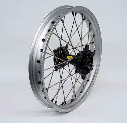 Wheel Rear 2.15x18 Blue Hub Blk Rim/Blk Spoke/Blk Nipple