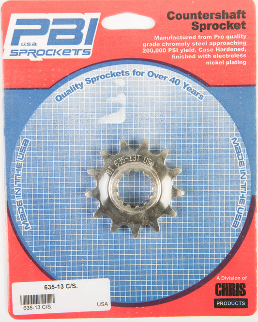 Front Cs Sprocket Steel 13t 428 Kaw/Suz