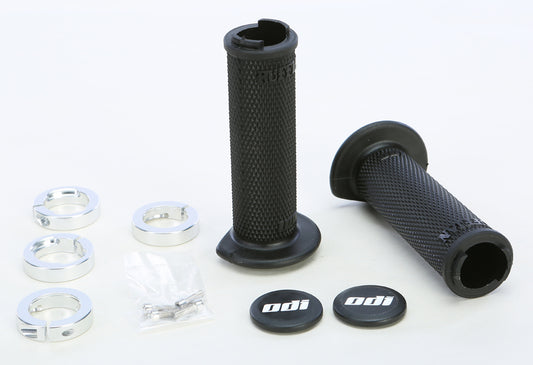 Atv Ruffian Lockon Grip 120mm Black/Silver