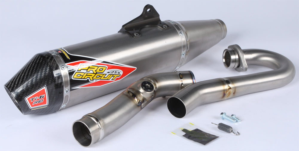 P/C Ti 6 Pro Exhaust System Rmz450 '15 17