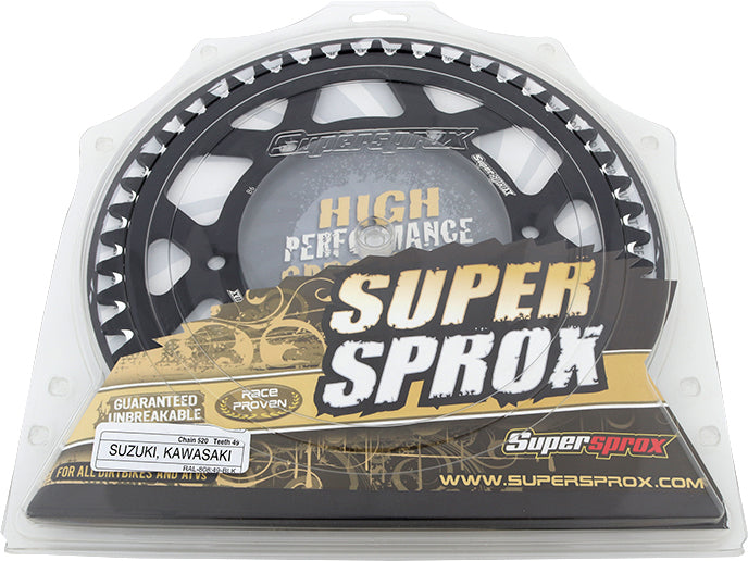 Rear Sprocket Aluminum 49t 520 Blk Suz