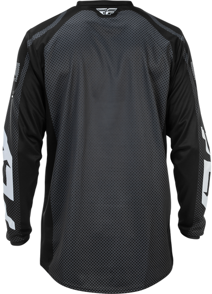 F 16 Jersey Black/White Lg