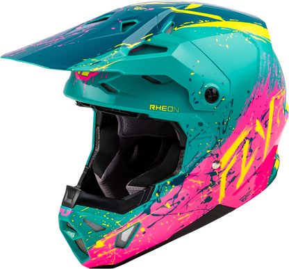 Formula Cp Manic Helmet Blue/Pink/Yellow Md