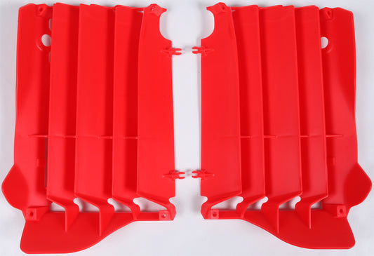 Radiator Louvers Red