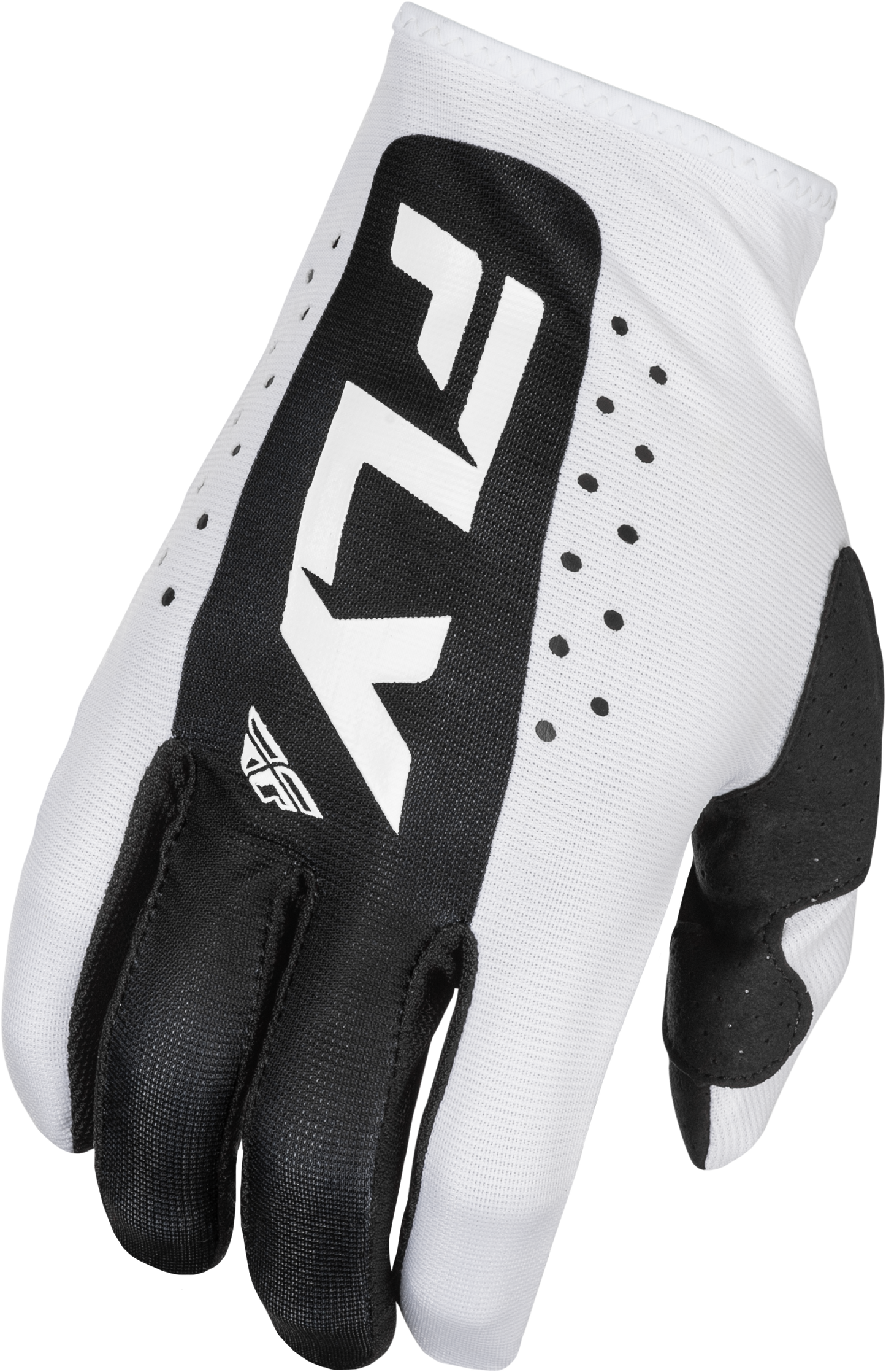 Lite Gloves White/Black Md