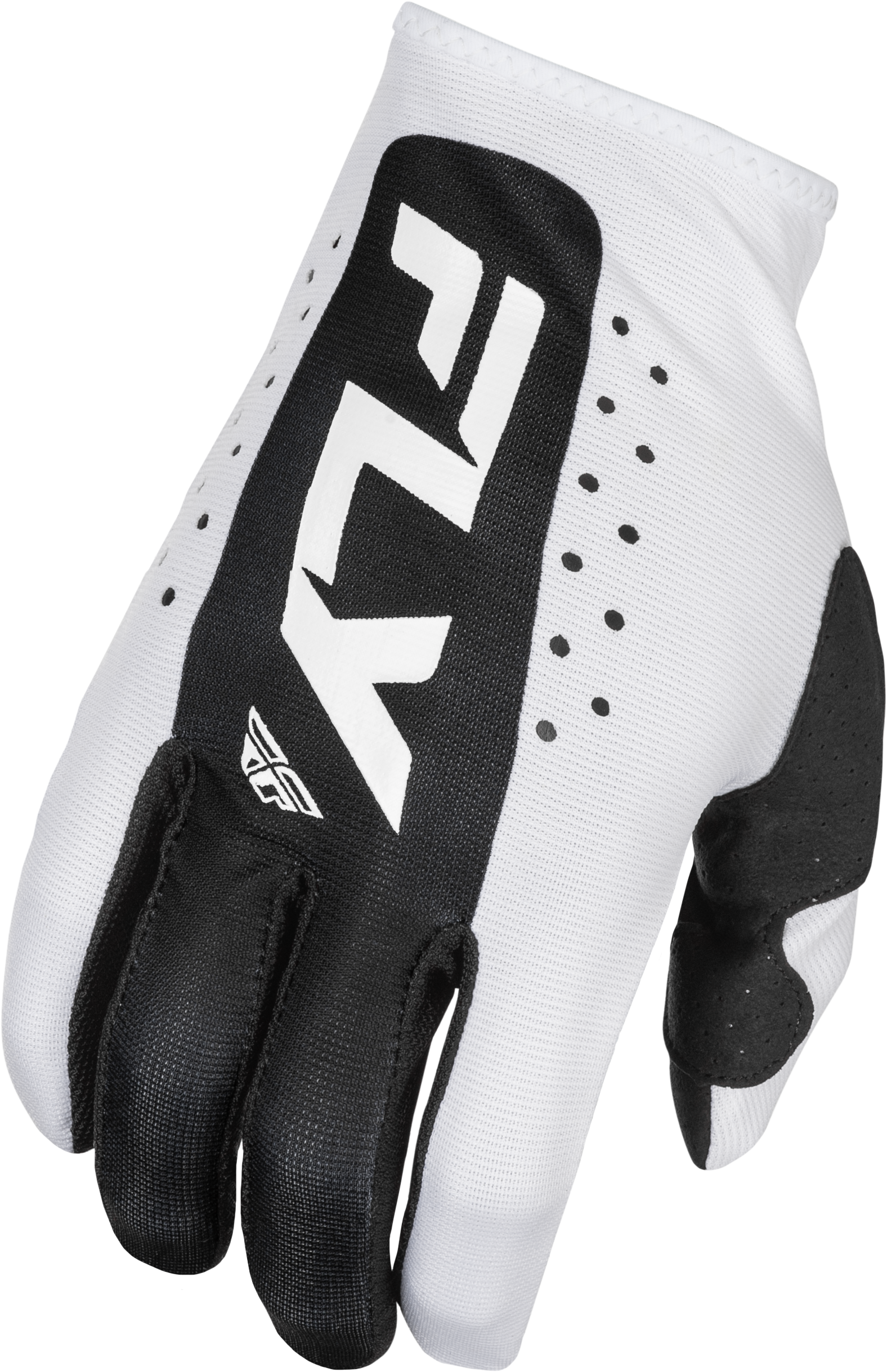Lite Gloves White/Black Lg