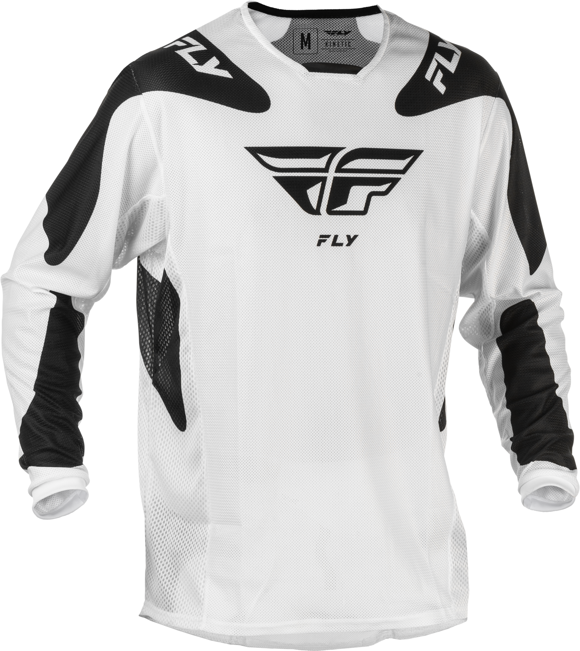 Kinetic Mesh Sym Jersey White/Black Lg
