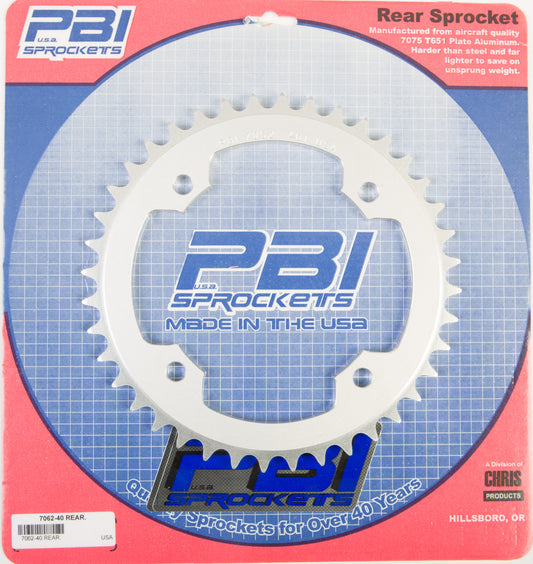 Rear Sprocket Aluminum 40t 520 Yam