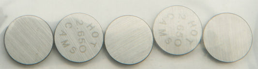 Valve Shims 9.48x2.65mm 5/Pk