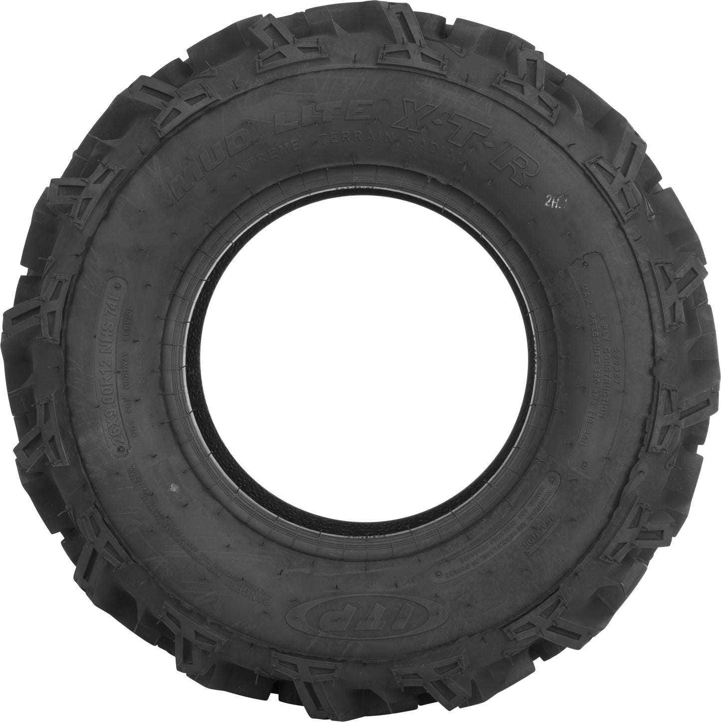 Tire Mud Lite Xtr Front 25x8r12 Lr700lbs Radial