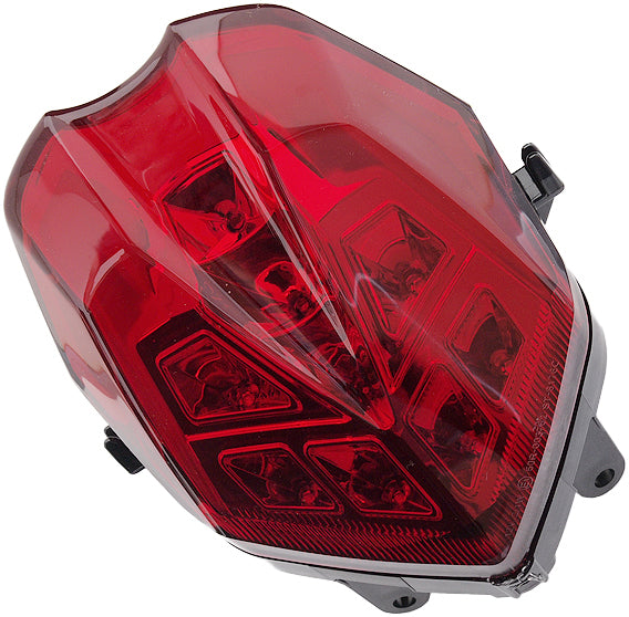 Integrated Taillight Chrome/Red Dtna/Strt Trpl