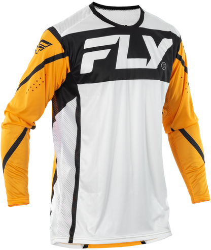 Lite Jersey White/Black/Mustard Md