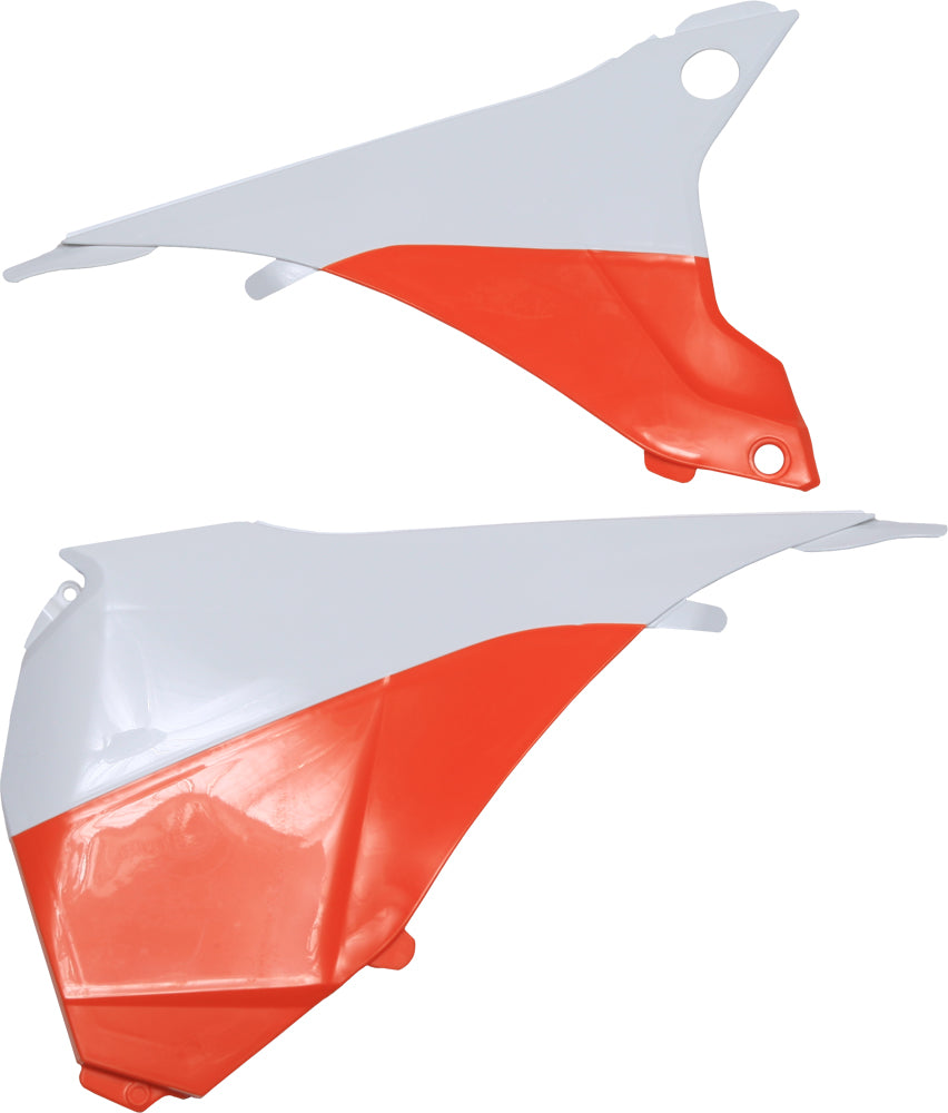 Airbox Cover Orange/White