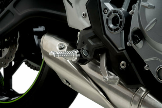 Footpegs R Fighter Silver