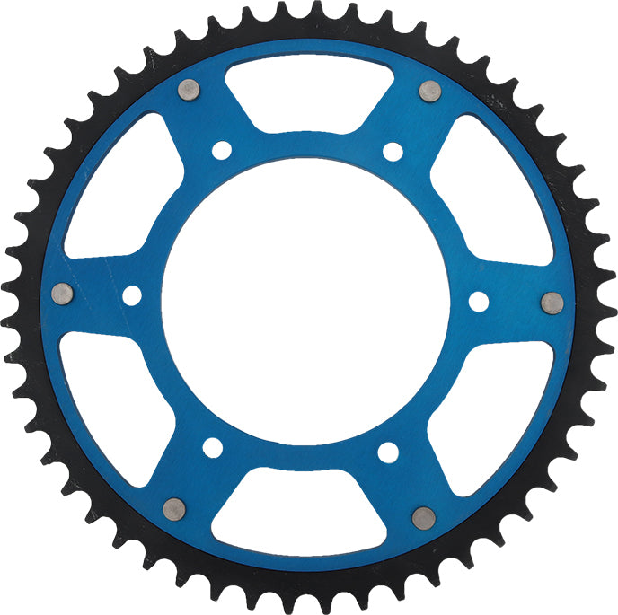 Rear Stealth Sprocket Alu/Stl 52t 520 Blu Hus/Husq/Ktm