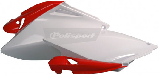Side Panels White/Red