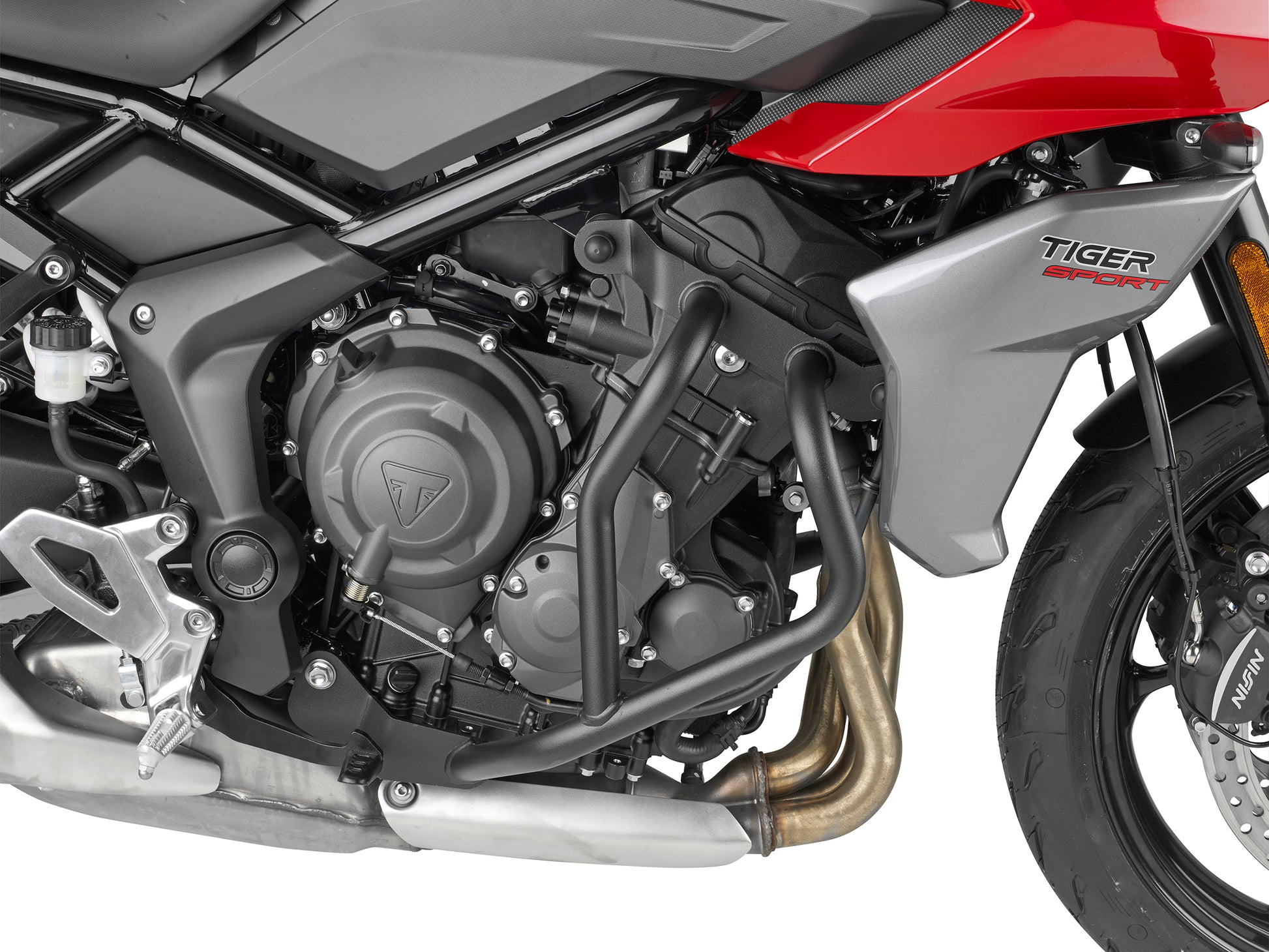 Engine Guards Black Tri