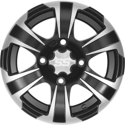 Ss312 Black 12x7 4/110 2+5