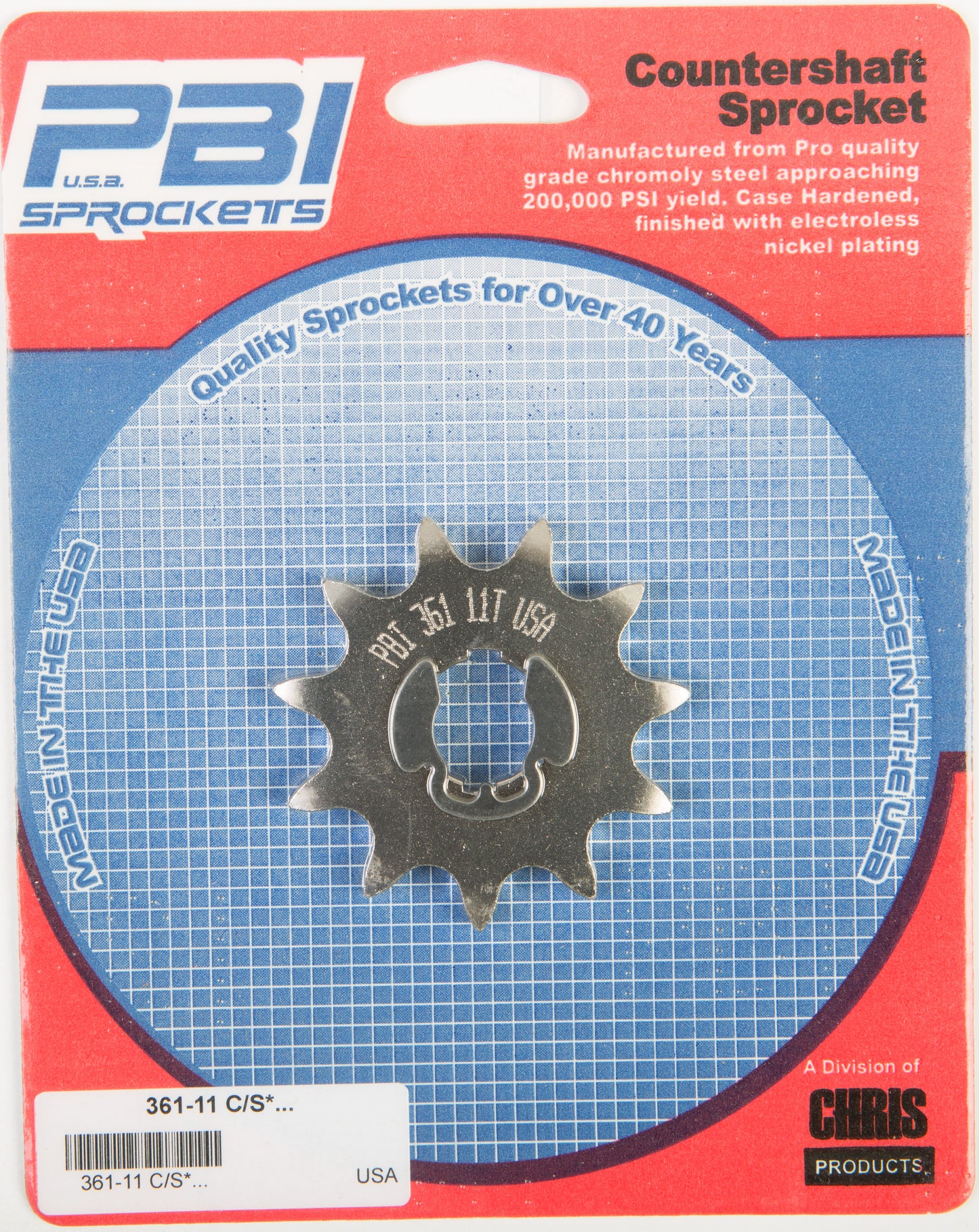 Front Cs Sprocket Steel 11t 520 Hon