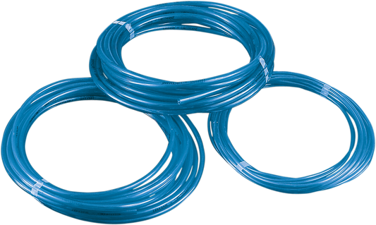 PARTS UNLIMITED Polyurethane Fuel Line - Blue - 3/16" - 25' A37325