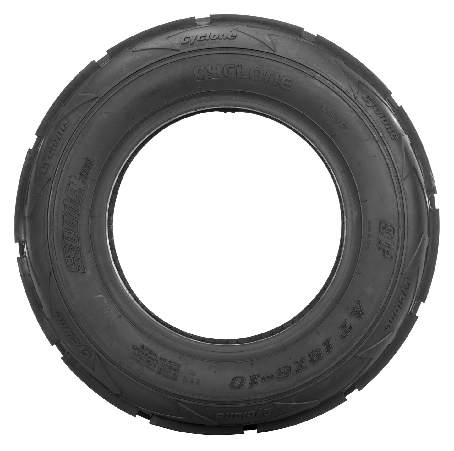 Tire Cyclone Rib 21x7 10 Bias 4pr Lr165lbs